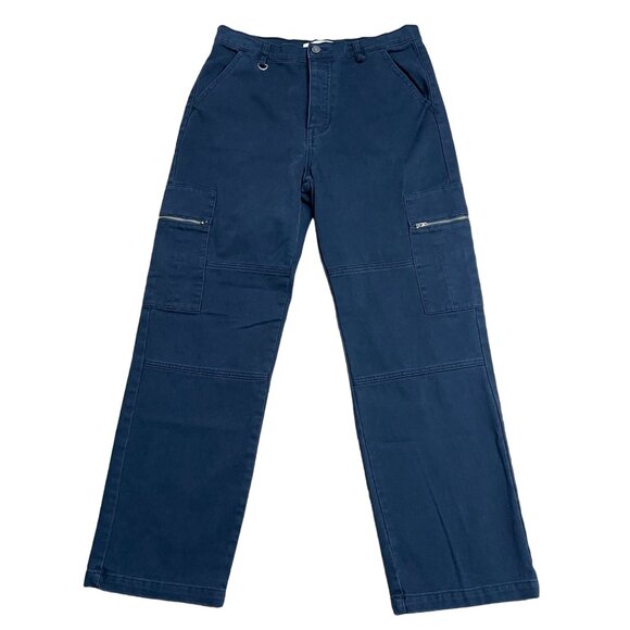 KanCan Denim - KANCAN JEANS JAINIE HIGH RISE STRAIGHT LEG UTILITY SIZE 9/28 GORPCORE KC7898NV